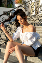 Load image into Gallery viewer, Amelia White Blouse by Abôvian, Product type - Top, Designed by Gabrielle1920