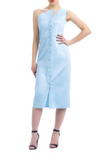 Load image into Gallery viewer, The Maia Midi Dress in Blue by Abôvian, Product type - Dress, Designed by Teress