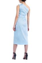 Load image into Gallery viewer, The Maia Midi Dress in Blue by Abôvian, Product type - Dress, Designed by Teress