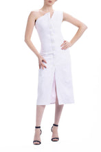Load image into Gallery viewer, The Maia Midi Dress in White by Abôvian, Product type - Dress, Designed by Teress