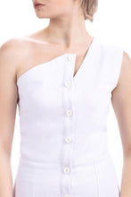 Load image into Gallery viewer, The Maia Midi Dress in White by Abôvian, Product type - Dress, Designed by Teress