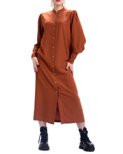 Load image into Gallery viewer, Caroline Orange Dress by Abôvian, Product type - Dress, Designed by Chill Fashion