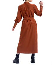 Load image into Gallery viewer, Caroline Orange Dress by Abôvian, Product type - Dress, Designed by Chill Fashion