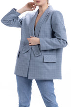 Load image into Gallery viewer, Margarita's Blazer in Blue by Abôvian, Product type - Jacket, Designed by Chill Fashion