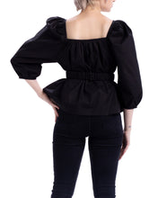 Load image into Gallery viewer, Amelia Black Blouse by Abôvian, Product type - Top, Designed by Gabrielle1920