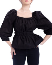 Load image into Gallery viewer, Amelia Black Blouse by Abôvian, Product type - Top, Designed by Gabrielle1920
