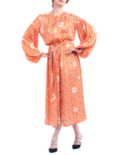 Load image into Gallery viewer, Chamila Orange Dress by Abôvian, Product type - Dress, Designed by AH Collection