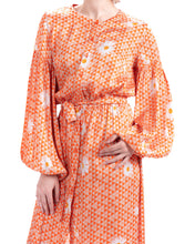 Load image into Gallery viewer, Chamila Orange Dress by Abôvian, Product type - Dress, Designed by AH Collection