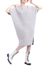 Load image into Gallery viewer, The Talia in Grey by Abôvian, Product type - Dress, Designed by LOOM Weaving