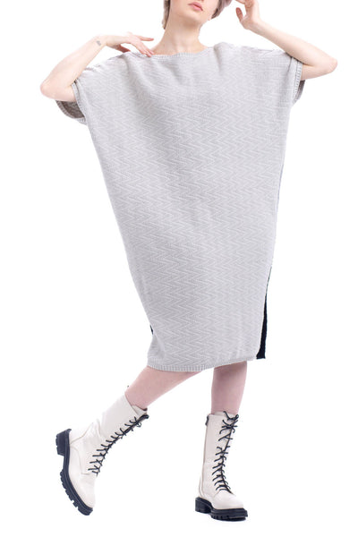 The Talia in Grey by Abôvian, Product type - Dress, Designed by LOOM Weaving