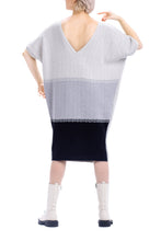 Load image into Gallery viewer, The Talia in Grey by Abôvian, Product type - Dress, Designed by LOOM Weaving