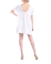 Load image into Gallery viewer, Celine White Dress by Abôvian, Product type - Dress, Designed by Saharyan Collection