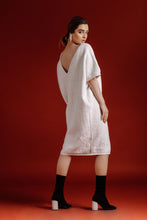 Load image into Gallery viewer, The Talia in White by Abôvian, Product type - Dress, Designed by LOOM Weaving