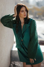 Load image into Gallery viewer, Ava Green Blazer by Abôvian, Product type - Jacket, Designed by Chill Fashion