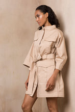 Load image into Gallery viewer, Amarilla Cream Dress by Abôvian, Product type - Dress, Designed by Saharyan Collection