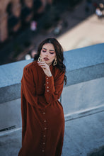 Load image into Gallery viewer, Caroline Orange Dress by Abôvian, Product type - Dress, Designed by Chill Fashion