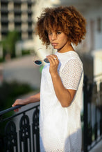 Load image into Gallery viewer, Celine White Dress by Abôvian, Product type - Dress, Designed by Saharyan Collection