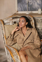 Load image into Gallery viewer, Camille Beige Trenchcoat by Abôvian, Product type - Coat, Designed by Saharyan Collection
