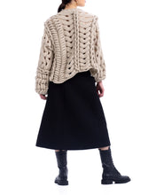 Load image into Gallery viewer, Wave Sweater in Light Beige by Abôvian, Product type - Sweater, Designed by LOOM Weaving