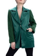 Load image into Gallery viewer, Ava Green Blazer by Abôvian, Product type - Jacket, Designed by Chill Fashion
