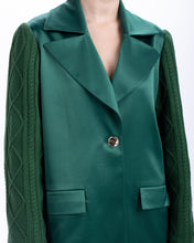 Load image into Gallery viewer, Ava Green Blazer by Abôvian, Product type - Jacket, Designed by Chill Fashion
