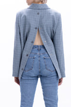 Load image into Gallery viewer, Margarita&#39;s Blazer in Blue by Abôvian, Product type - Jacket, Designed by Chill Fashion
