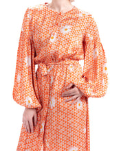 Load image into Gallery viewer, Chamila Orange Dress by Abôvian, Product type - Dress, Designed by AH Collection
