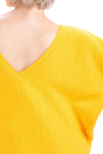 The Talia in Mustard Yellow by Abôvian, Product type - Dress, Designed by LOOM Weaving