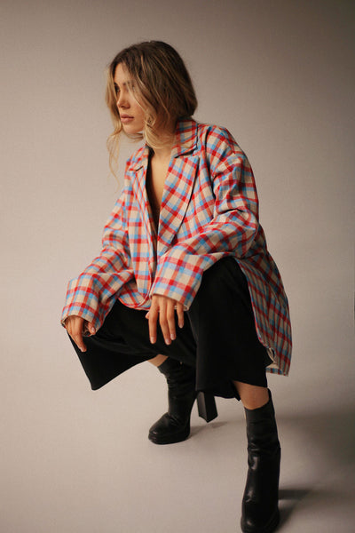 The Lucy Checkered Jacket by Abôvian, Product type - Jacket, Designed by AH Collection